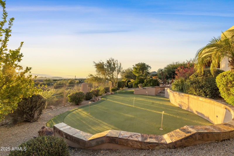 Putting Green with a view