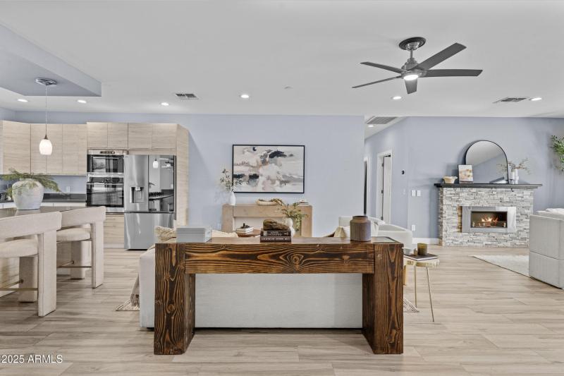 Spacious living area