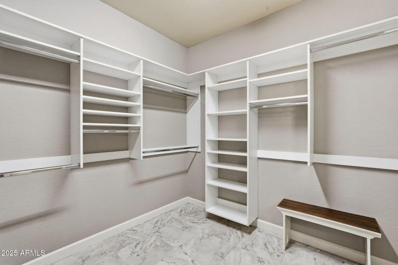 Primary Walk-in closet