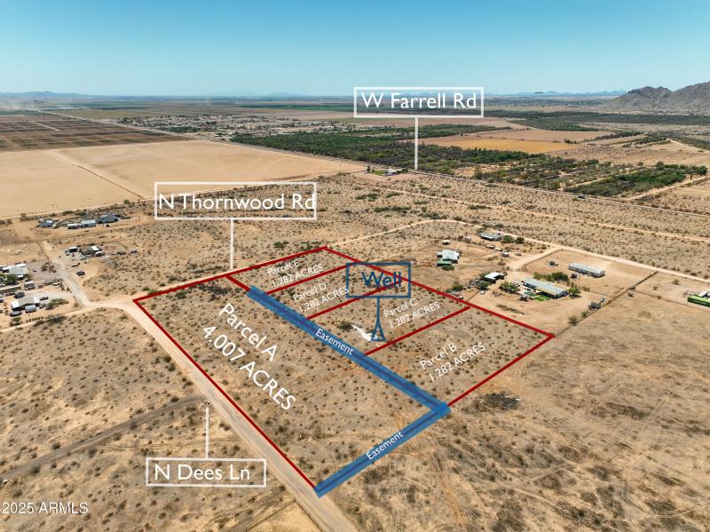 Parcel C is where house is going