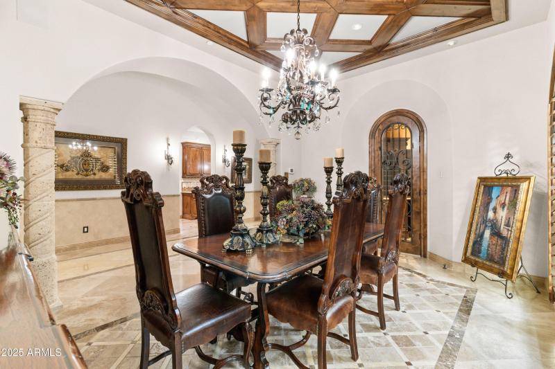 Formal Dining and Wine Cellar