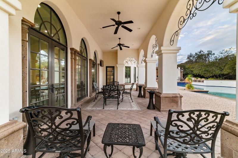 Formal Outdoor Dining Area