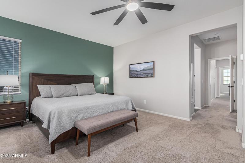 PRIMARY BDRM WITH PRIVATE BATH