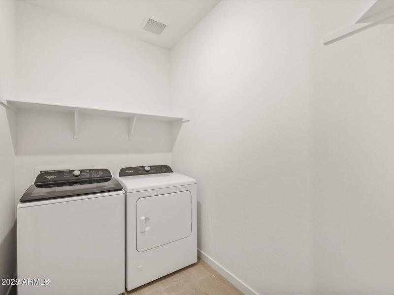 Included Washer & Dryer