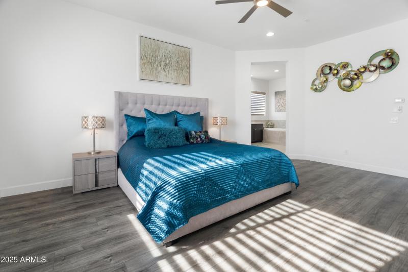 large primary bedroom