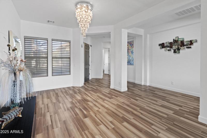 additional dining/living space