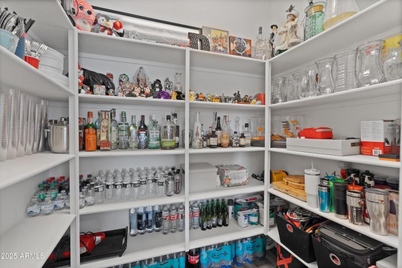 large walk in pantry
