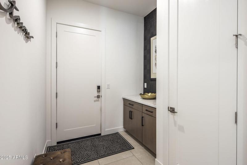 Garage Entry Drop Zone