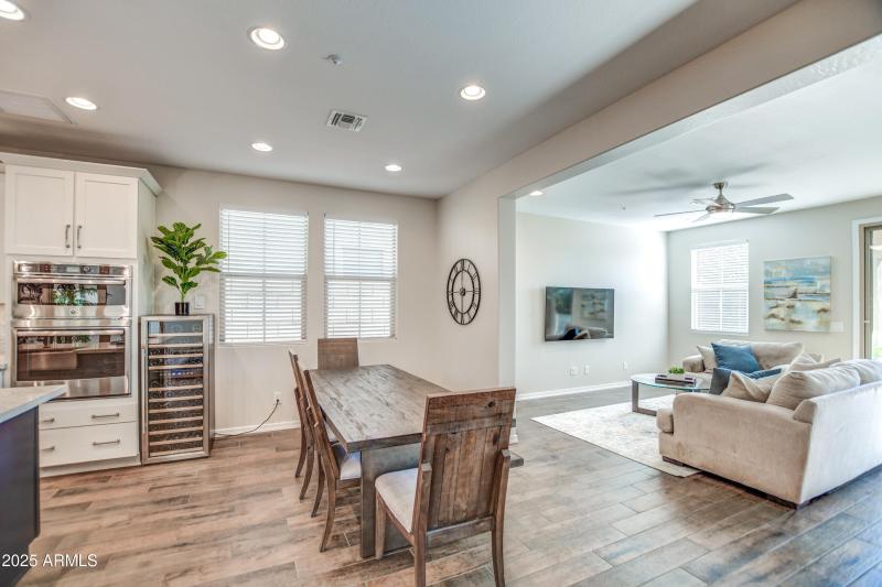 Kitchen opens to Great Room