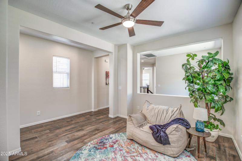 Loft Opens to Stairs and Hall