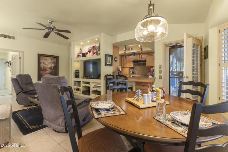 Nook and family room