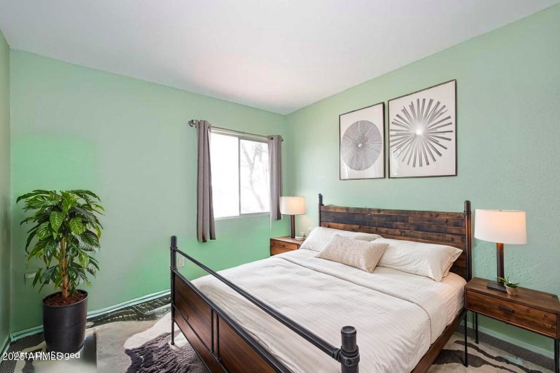 Virtually Staged 2nd-Bedroom