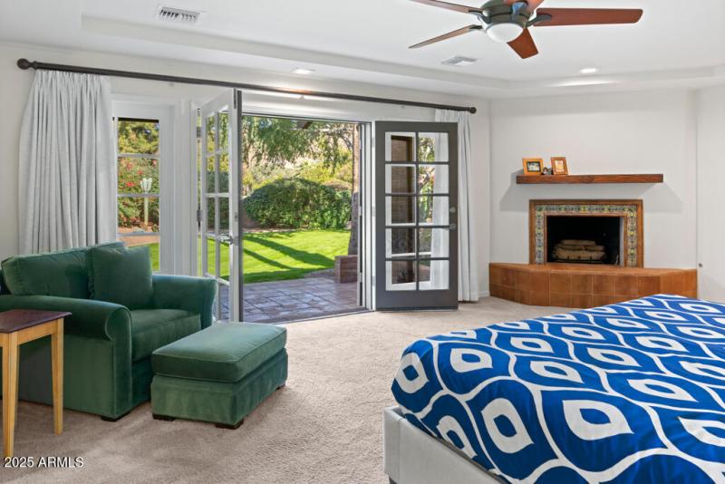 Primary Bedroom with private patio