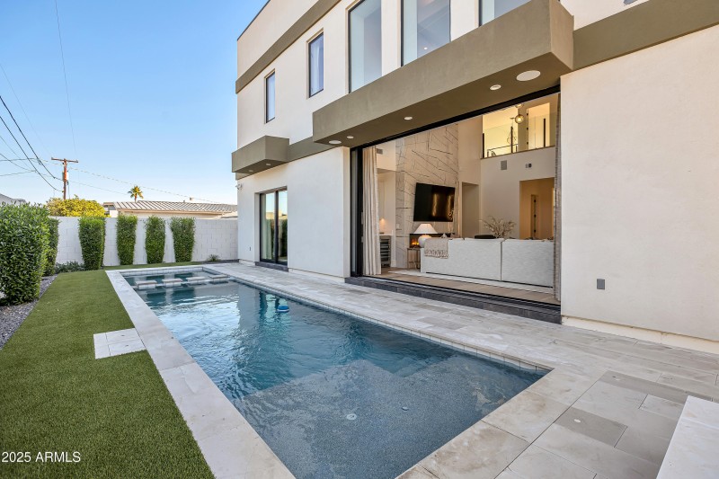 Rear Yard Looking East