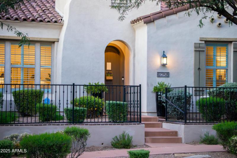 Front Exterior at Twilight