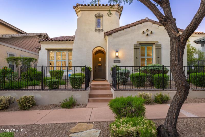 Front Exterior at Twilight