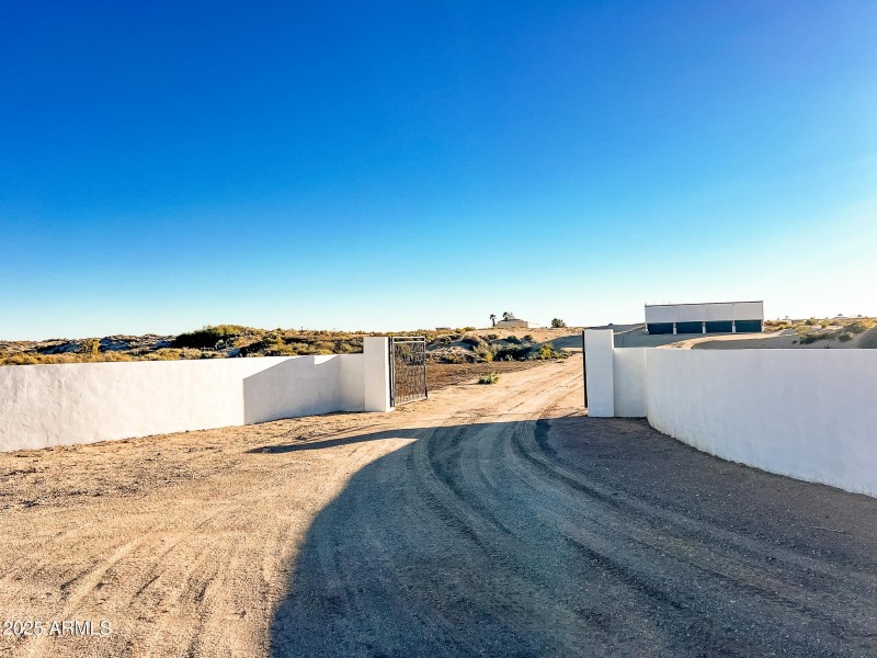 Entrance to Property