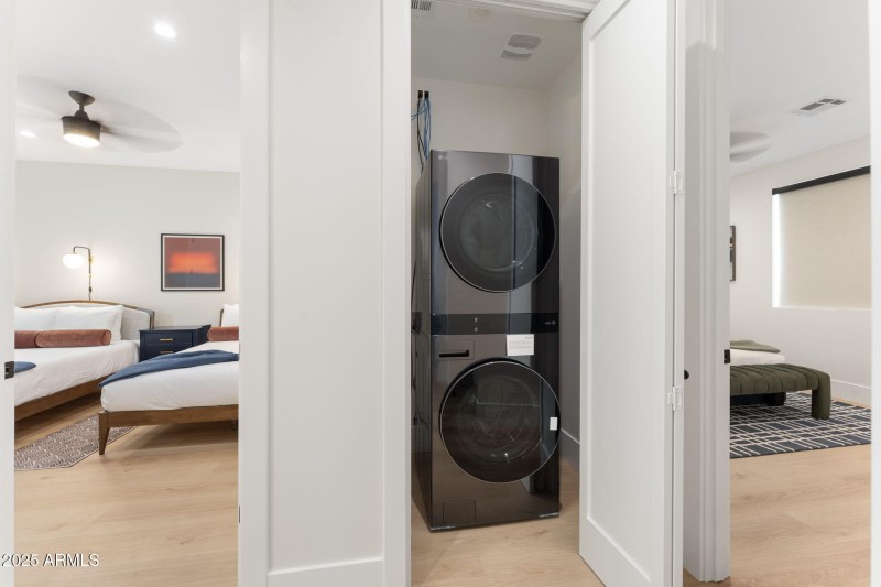 Second laundry area is upstairs