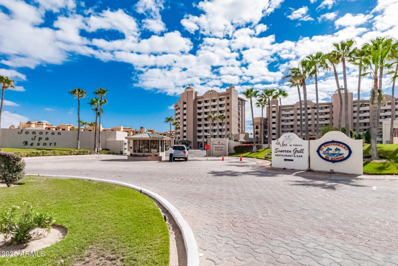 Approaching guard gate