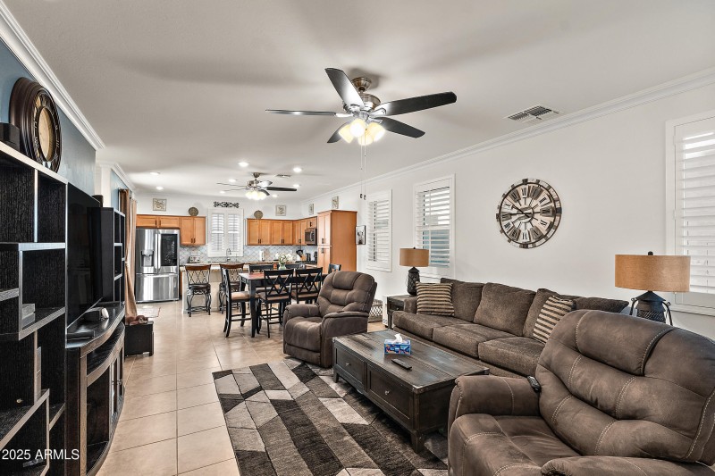 Living Room and Kitchen