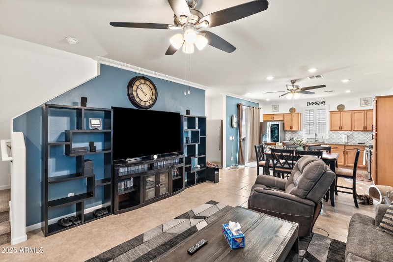 Living Room and Kitchen