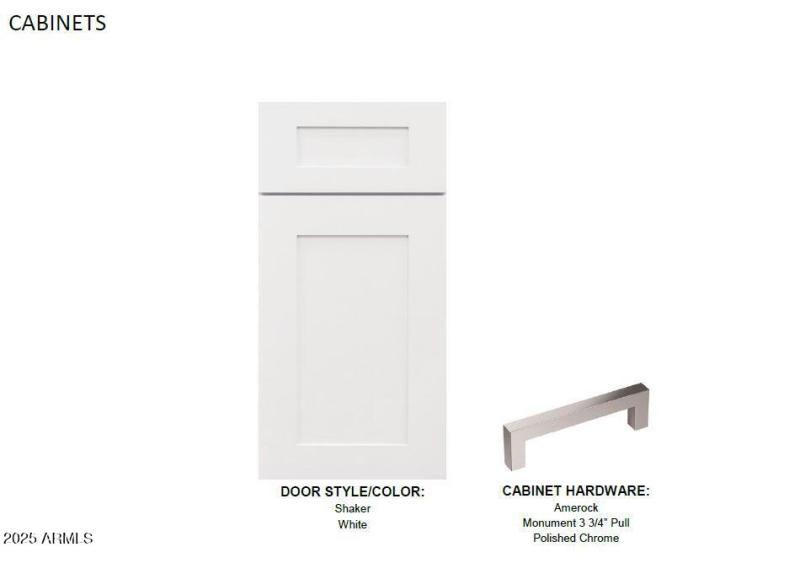 Included Cabinets Options Std. May be Ch