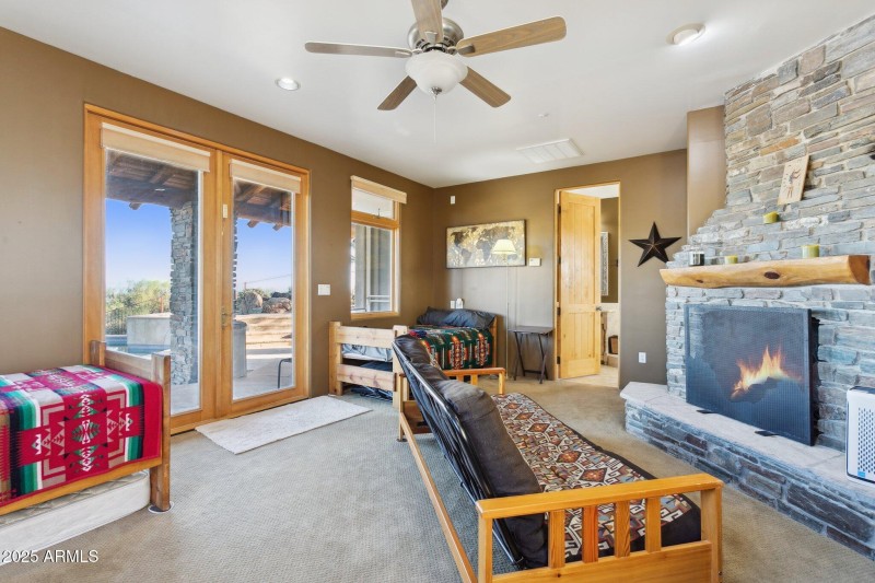 Guest House with Fireplace