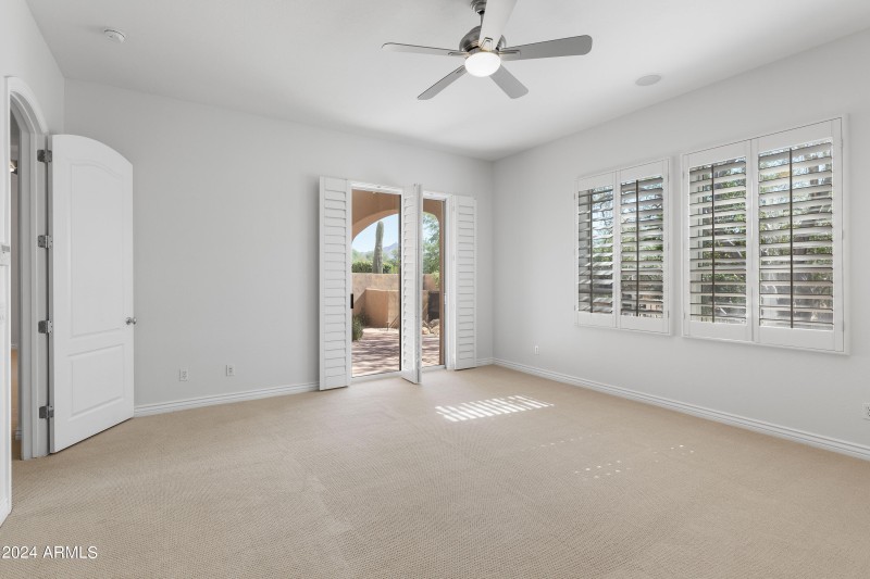 Primary Suite with Access to Back Patio