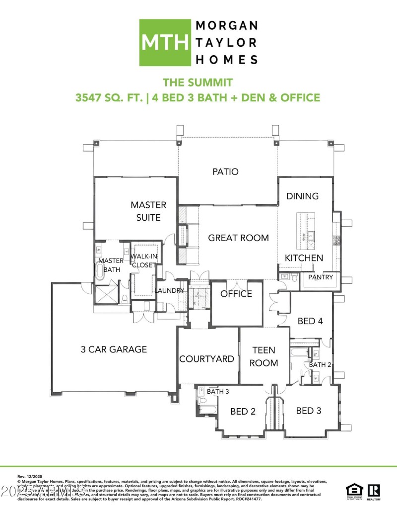 The Summit 3547 Floor Plan MLS