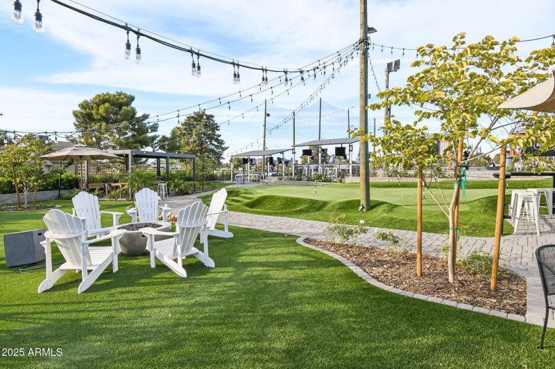 Walk to Driving Range