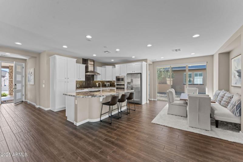 Open concept floor Plan