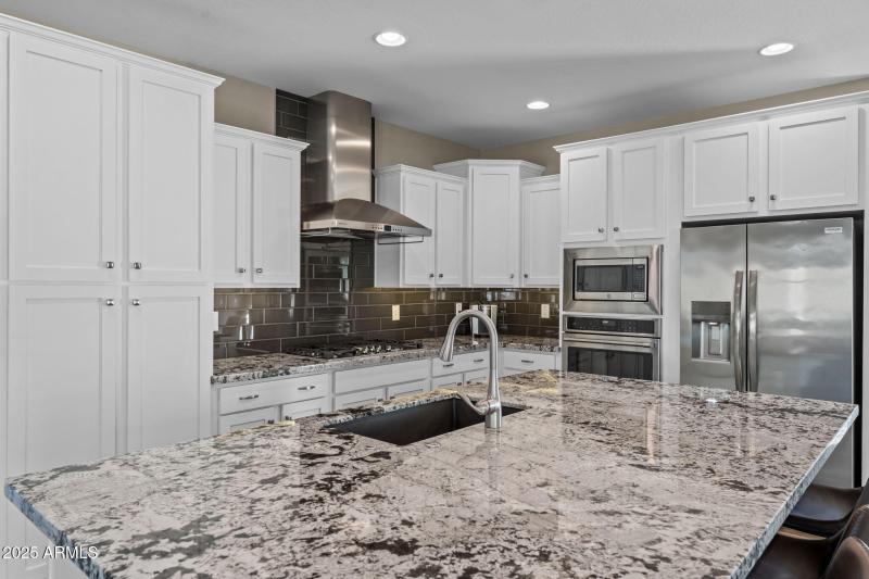 Beautiful granite countertops