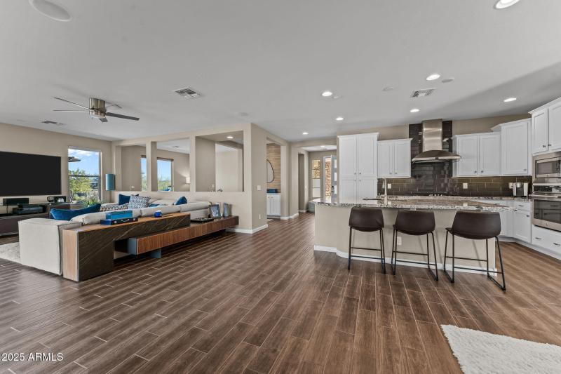 Large open concept