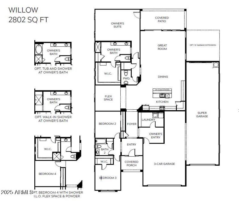2802SG Floor Plan