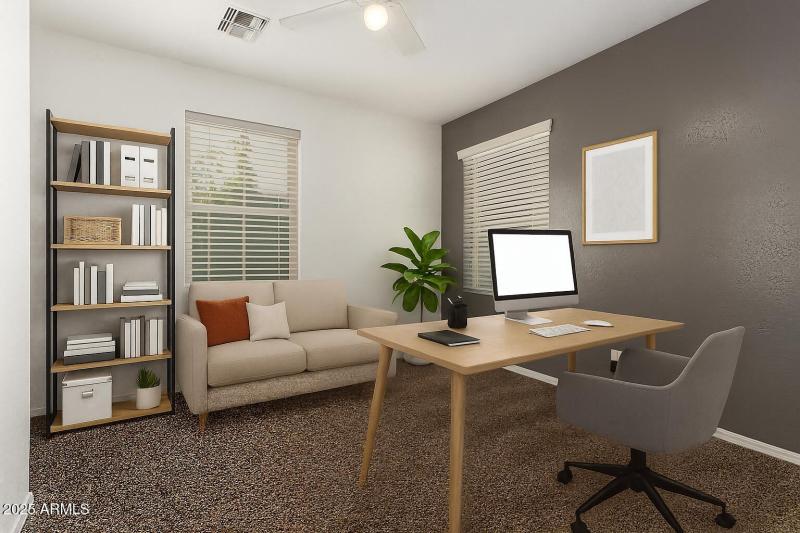 BR1 - Virtually staged as office