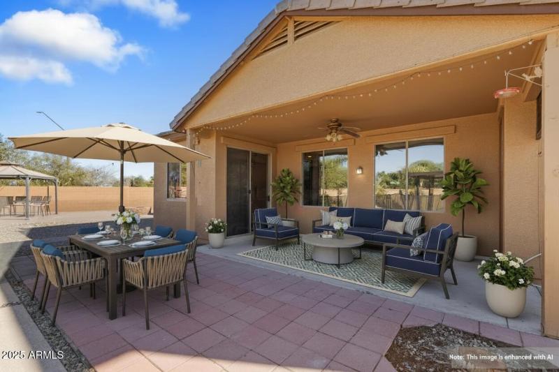 Patio - Virtually Staged