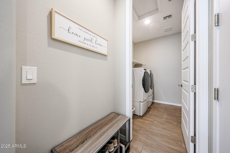 Hall to Laundry Room