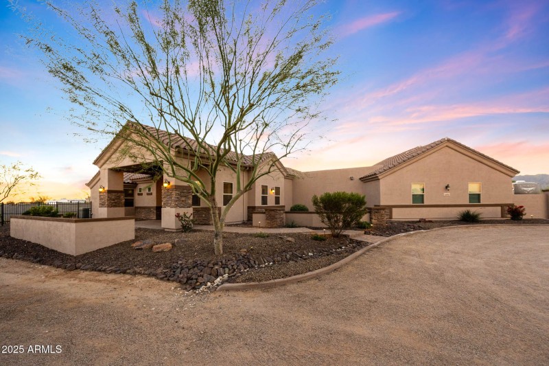 View of the main home