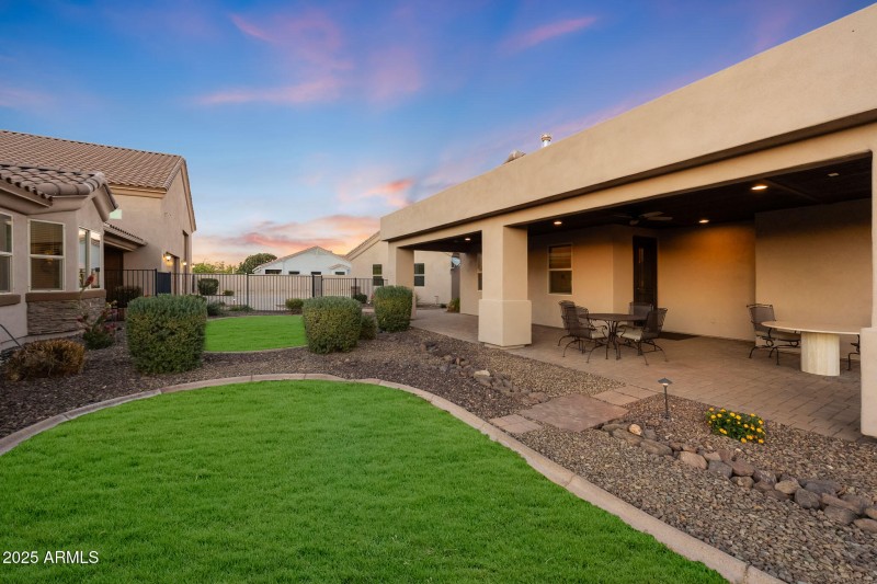 View towards the main home