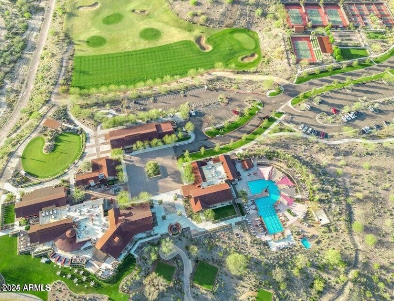 Wickenburg Ranch Aerial Pool Clubhouse