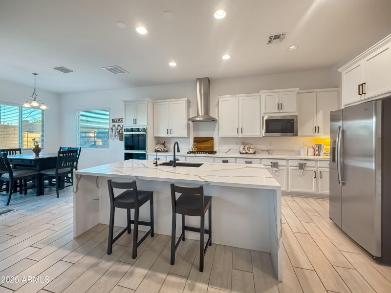 Open Kitchen–Dining–Living