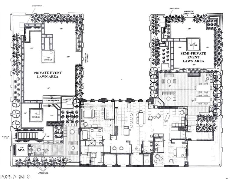 Orpheum Penthouse Floorplan