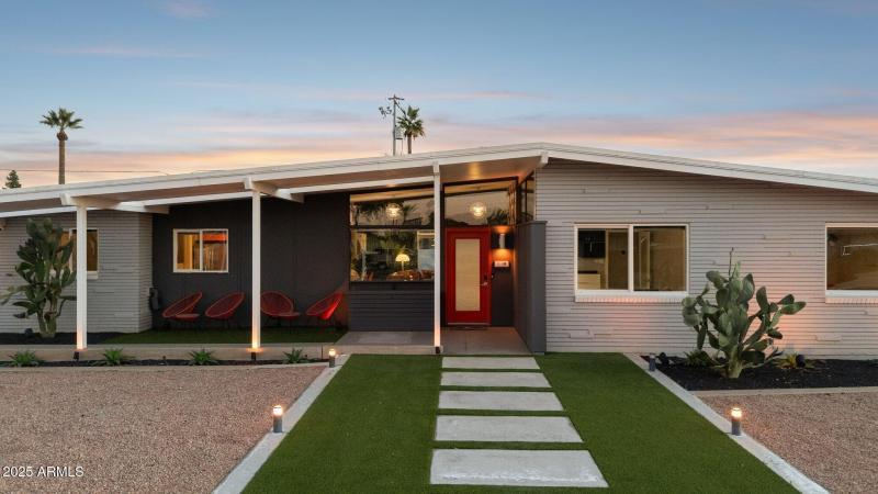 Preserved and elevated home