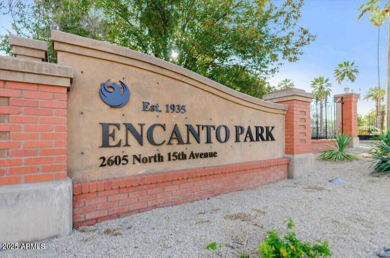 Walk/bike to encanto park