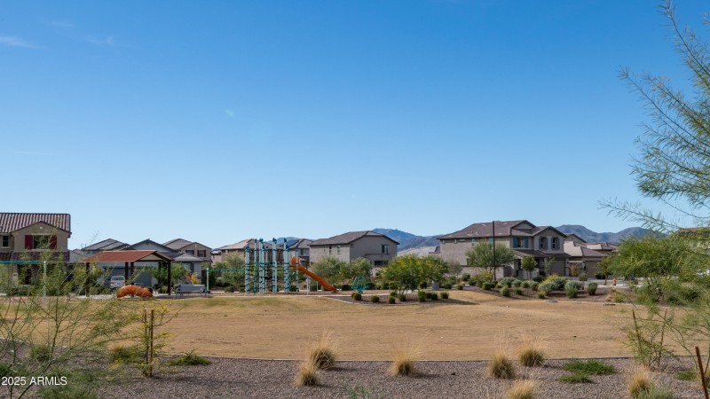 Walk across to play ground