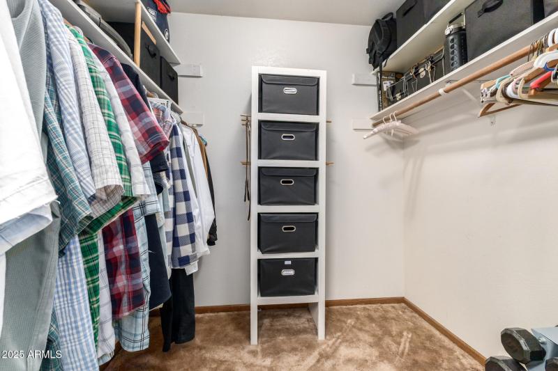 Primary Walk-in Closet