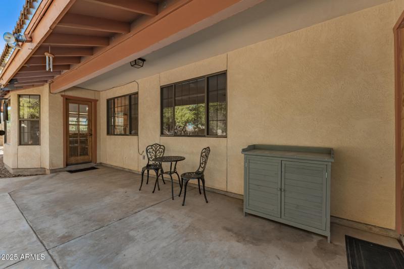 Patio Exit From Dining