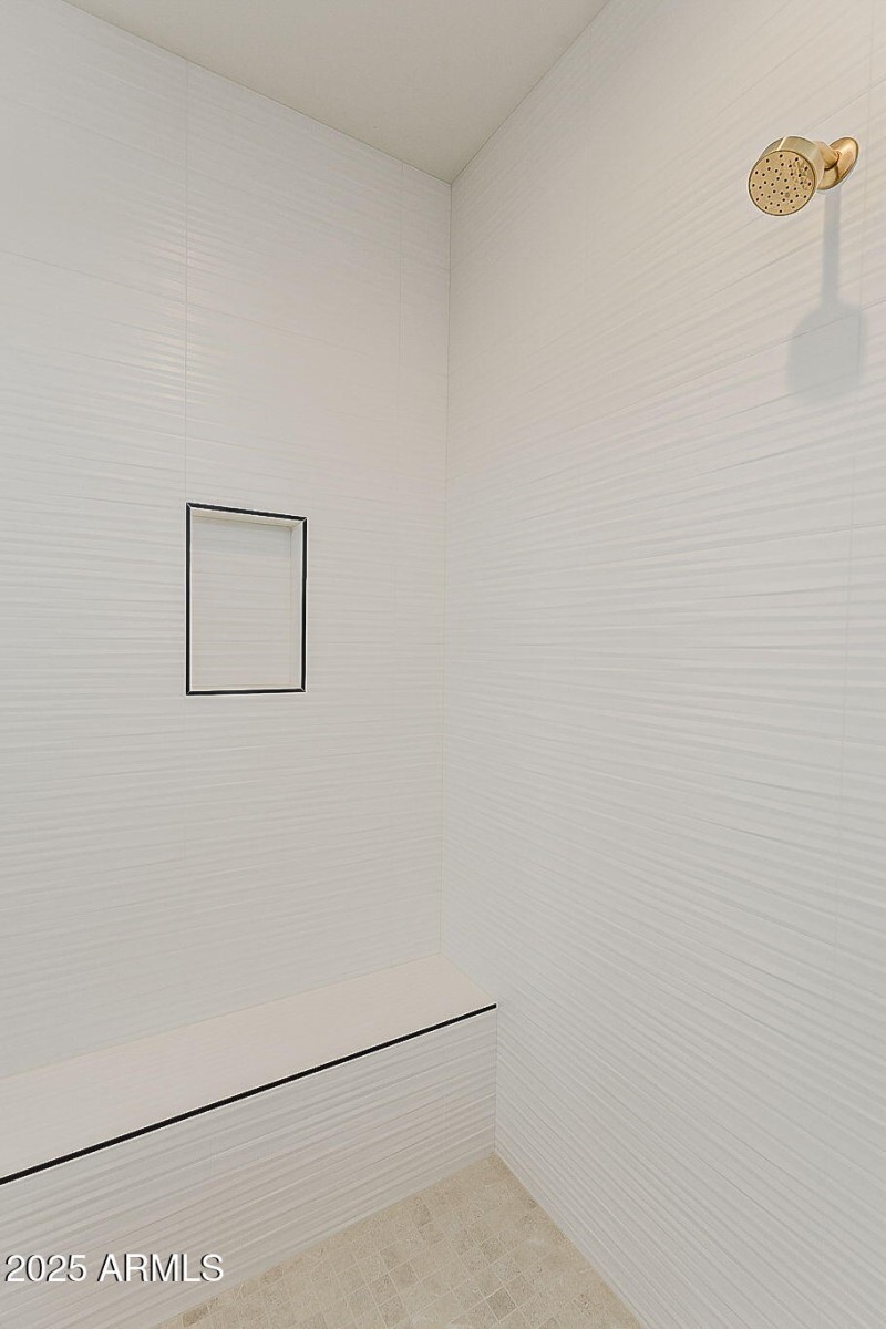 Shower W Gold Accents