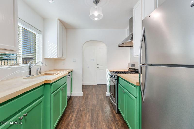 Kitchen with Stainless Appliances