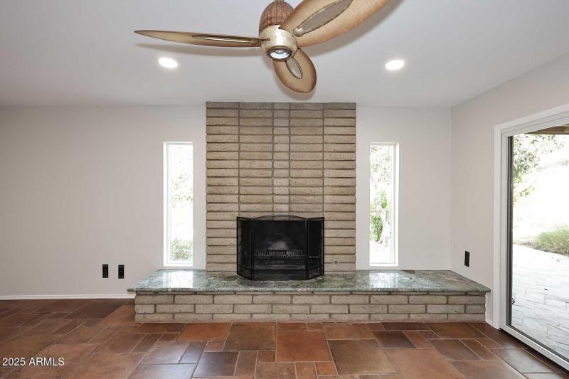 Family Room-Fireplace